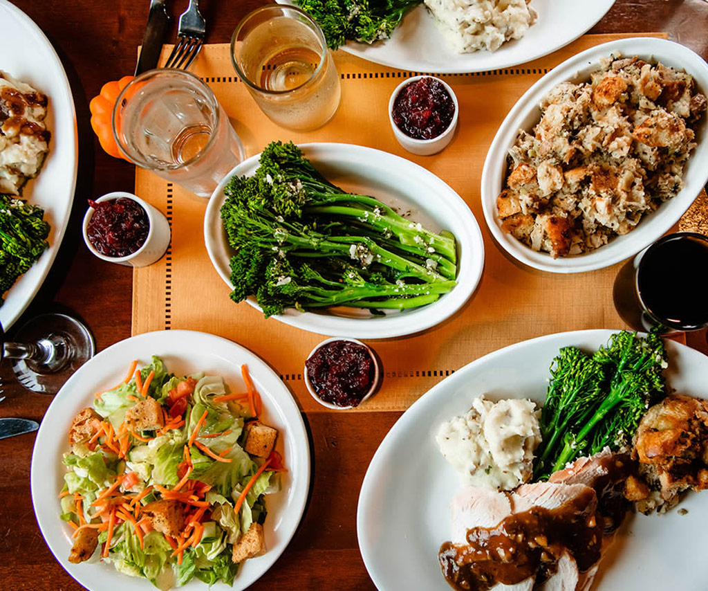 An Italian Thanksgiving A traditional three-course roasted turkey dinner.